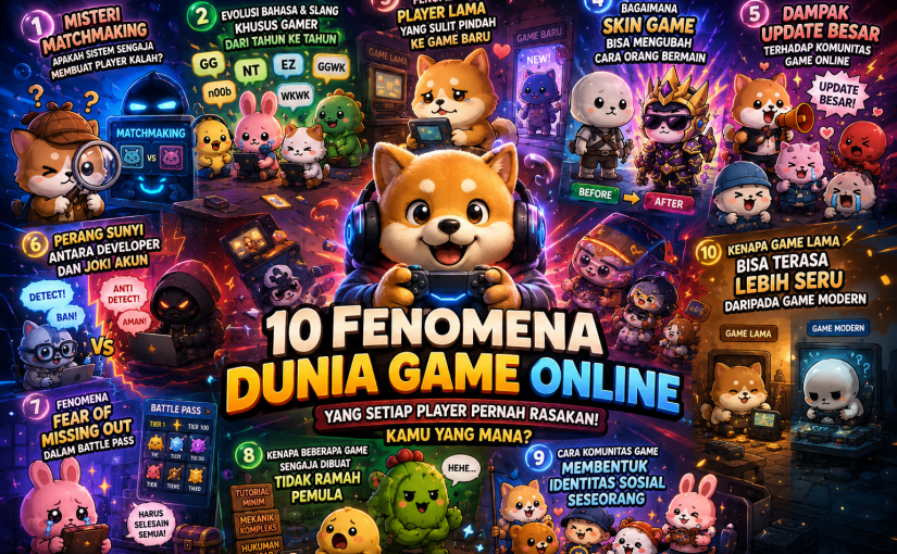 Cara Komunitas Game Membentuk Identitas Sosial Seseorang